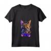 Donna Gaming Singapura Cat Player - Men's Maglietta con Collo a V - Perfect Gift for Cat-Loving Gamers