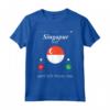 T-shirt Bandiera Singapore - Ruft und Ich muss Los Singapore - Ideale come Souvenir o Regalo per Fan di Singapore
