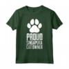 Singapura Cat - Singapura Kitten Maglietta - Proud Singapura Cat Owner Gift - Funny Singapura Dad Saying