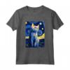 Singapura Cat Notte Stellata - Maglietta Divertente per Amanti dei Gatti di Singapura - Regalo Perfetto per Natale, Ringraziamento e Compleanni