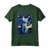 Singapura Cat Notte Stellata - Maglietta Divertente per Amanti dei Gatti di Singapura - Regalo Perfetto per Natale, Ringraziamento e Compleanni