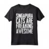 Singapura Mom - Singapura Kitten - Singapuras Maglietta - Funny Singapura Cat Gift for Cat Lovers