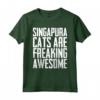 Singapura Mom - Singapura Kitten - Singapuras Maglietta - Funny Singapura Cat Gift for Cat Lovers