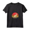 Singapura Cat Sunset Retro Vintage Design - Maglietta per Amanti dei Gatti - Regalo Speciale per Natale, Ringraziamento o Compleanni