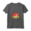 Singapura Cat Sunset Retro Vintage Design - Maglietta per Amanti dei Gatti - Regalo Speciale per Natale, Ringraziamento o Compleanni