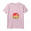 Singapura Cat Sunset Retro Vintage Design - Maglietta per Amanti dei Gatti - Regalo Speciale per Natale, Ringraziamento o Compleanni