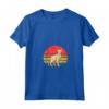 Singapura Cat Sunset Retro Vintage Design - Maglietta per Amanti dei Gatti - Regalo Speciale per Natale, Ringraziamento o Compleanni