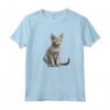 Simpatico gattino amante dei gatti Singapura - Maglietta Leggera per Appassionati di Animali - Ideale per gli Amanti dei Gatti