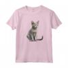 Simpatico gattino amante dei gatti Singapura - Maglietta Leggera per Appassionati di Animali - Ideale per gli Amanti dei Gatti