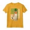 Singapura St Patricks Day Bandiera Americana Irlandese Maglietta per Amanti dei Gatti - Regalo Divertente per Amici e Familiari