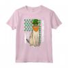 Singapura St Patricks Day Bandiera Americana Irlandese Maglietta per Amanti dei Gatti - Regalo Divertente per Amici e Familiari