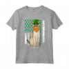 Singapura St Patricks Day Bandiera Americana Irlandese Maglietta per Amanti dei Gatti - Regalo Divertente per Amici e Familiari