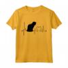 I Love My Singapura Cat - Maglietta divertente ECG Heartbeat per amanti dei gatti di Singapura - Regalo perfetto per Natale o Compleanno