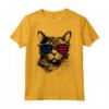 Bandiera USA del 4 Luglio - Maglietta del Gatto Singapura - Regalo Unico per Proprietari - Ideale per Compleanni e Feste Nazionali