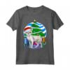 Divertente Singapura Cat Santa Decorazione Albero di Natale Maglietta - Regalo di Natale per Amanti dei Gatti - Felice Natale con Gatto Singapura