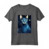 Singapura Cat Notte Stellata - Maglietta per Amanti dei Gatti di Singapura - Regalo Carino per Natale o Compleanni