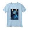 Singapura Cat Notte Stellata - Maglietta per Amanti dei Gatti di Singapura - Regalo Carino per Natale o Compleanni