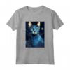 Singapura Cat Notte Stellata - Maglietta per Amanti dei Gatti di Singapura - Regalo Carino per Natale o Compleanni