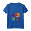 Donna Singapura Cat Pop Art Design - Maglietta Colorata con Collo a V per Amanti dei Gatti - Ideale per Natale, Compleanni o San Valentino