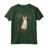 Camo Bandiera Americana Singapura 4 luglio USA Maglietta per Amanti dei Gatti - Regalo Unico per 4 luglio