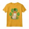 Leprechaun Singapura San Patrizio Giorno Shamrock Paw Maglietta - Ideale Regalo per Amanti dei Gatti e Proprietari di Gatti