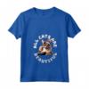 Tutti i Gatti sono Bellissimi - Funny Singapura Cat Heartbeat Maglietta con Collo a V - Ideale per Amanti dei Gatti