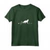 Donna HapTiger For Cats Lovers Maglietta con Collo a V - Cat Heartbeat Design for Singapura Cat Lovers - Perfect Gift for Cat Moms and Dads