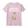 Singapura Wisperer - Divertente Maglietta Regalo per Amante dei Gatti - Ideale per Gattari Pazzi