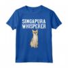 Singapura Wisperer - Divertente Maglietta Regalo per Amante dei Gatti - Ideale per Gattari Pazzi