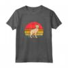 Singapura Cat Sunset Retro Vintage Design Mamma Papà Bambini Maglietta - Regalo Unico per Amanti Gatti di Singapura