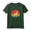 Singapura Cat Sunset Retro Vintage Design Mamma Papà Bambini Maglietta - Regalo Unico per Amanti Gatti di Singapura