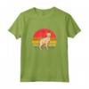 Singapura Cat Sunset Retro Vintage Design Mamma Papà Bambini Maglietta - Regalo Unico per Amanti Gatti di Singapura