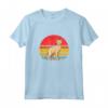 Singapura Cat Sunset Retro Vintage Design Mamma Papà Bambini Maglietta - Regalo Unico per Amanti Gatti di Singapura