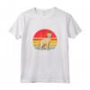 Singapura Cat Sunset Retro Vintage Design Mamma Papà Bambini Maglietta - Regalo Unico per Amanti Gatti di Singapura