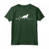 HapTiger For Cats Lovers - Cat Heartbeat Singapura T-shirt for National Cat Day - Ideal Gift for Cat Moms and Dads