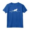 HapTiger For Cats Lovers - Cat Heartbeat Singapura T-shirt for National Cat Day - Ideal Gift for Cat Moms and Dads