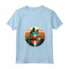 Donna Singapura Cat Lover - Maglietta Vintage anni '80 '70 con Collo a V - Regalo per Amanti dei Gatti Singapura