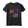Singapura Cat Pop Art Design - Maglietta Colorata per gli Amanti dei Gatti - Ideale per Natale o Compleanni