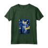Donna Singapura Cat Notte Stellata - Maglietta con Collo a V per Uomini Donne Bambini - Regalo Carino per Amanti dei Gatti di Singapura