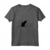 Donna Singapura Cat Heartbeat ECG Funny I Love My Singapura Cat Maglietta con Collo a V - Regalo Perfetto per Amanti dei Gatti di Singapura a Natale o Compleanno