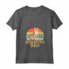 Singapura Cat Dad Retro Vintage - Maglietta Divertente Amante dei Gatti con Collo a V - Regalo per Proprietari di Gatti Singapura