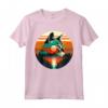 Singapura Cat Lover Tramonto - Maglietta Vintage Retro Style Anni '80 '70 per Amanti dei Gatti - Regalo Unico per Appassionati di Felini