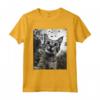 Gatto Mamma Papà - Divertente Alien Selfie Singapura UFO Maglietta - Ideale per Compleanno o Natale - Acquista Abbigliamento UFO online