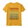 Singapura Cat Retro Maglietta - Illustrazione Vintage per gli Amanti dei Gatti Singapura