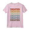 Singapura Cat Retro Maglietta - Illustrazione Vintage per gli Amanti dei Gatti Singapura