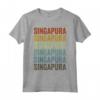 Singapura Cat Retro Maglietta - Illustrazione Vintage per gli Amanti dei Gatti Singapura