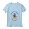 Grand Case Beach Saint Martin Sint Maarten Maglietta con Collo a V - Souvenir Leggero per Viaggiatori - Taglio Classico e Maniche Doppia Cucitura