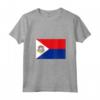 Donna Bandiera di Sint Maarten Maglietta con Collo a V - Orgoglioso Sint Maartener - Ideale come Souvenir da Filipsburg