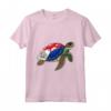 Funny Turtle Sint Maarten Flag Pride Camicia - Ideale per Orgoglio Sint Maarten e Regalo Unico per Eventi Speciali