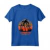 Donna Sint Maarten Caraibi Sea Beach Vacanza Maglietta con Collo a V - Souvenir Estivo Leggero per le Tue Avventure